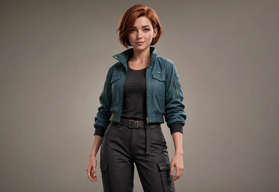 Full-body character image used as the subject for AI motion transfer